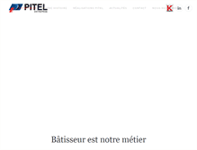 Tablet Screenshot of pitel.fr